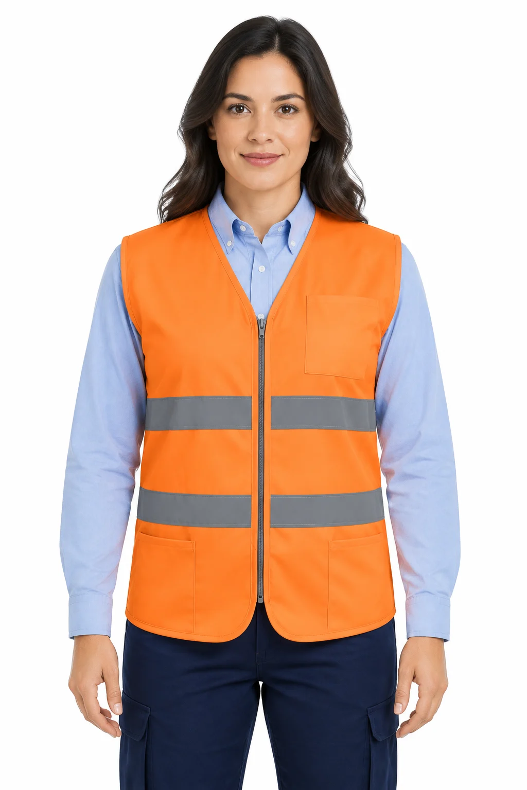 Chaleco Alta Visibilidad Naranja neón